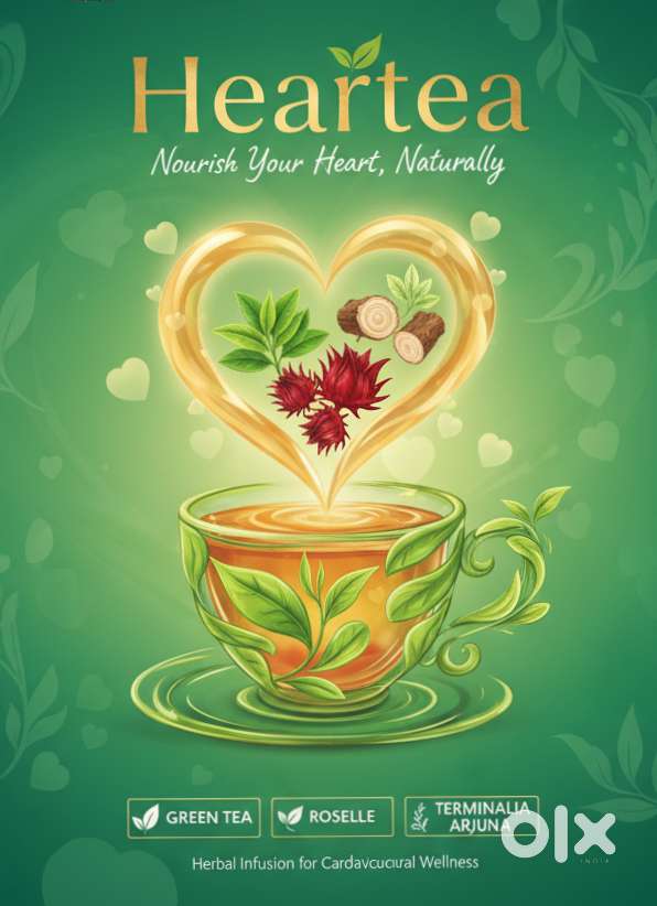 Green tea, chamomile tea