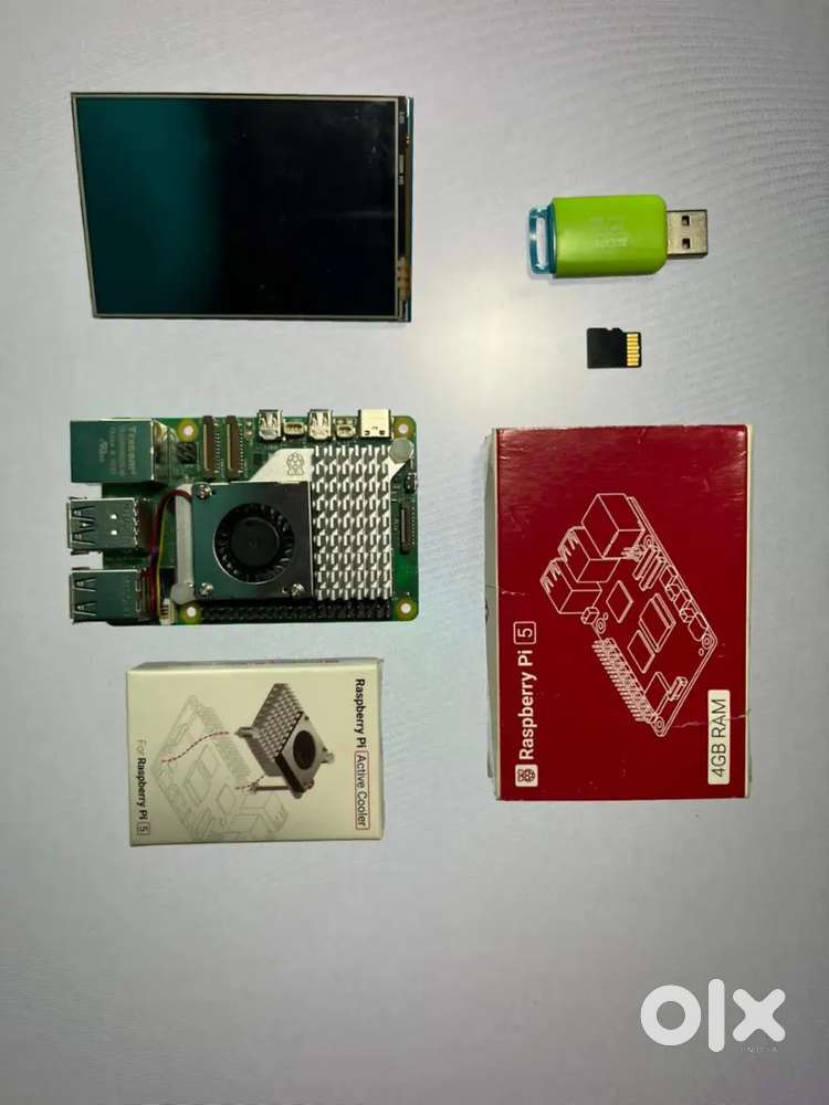 Raspberry pi 5 4gb mini pc kit. (READ DESCRIPTION FIRST)