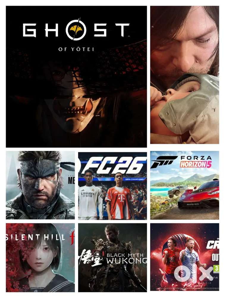 Playstation 4&5,Switch 2&1,Xbox Games Cricket 26,Yotei,Pokemon,Metroid