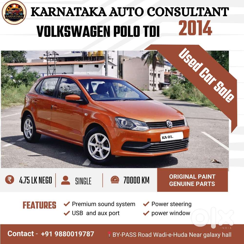 Volkswagen Polo 1.5 TDI Trendline, 2014, Diesel