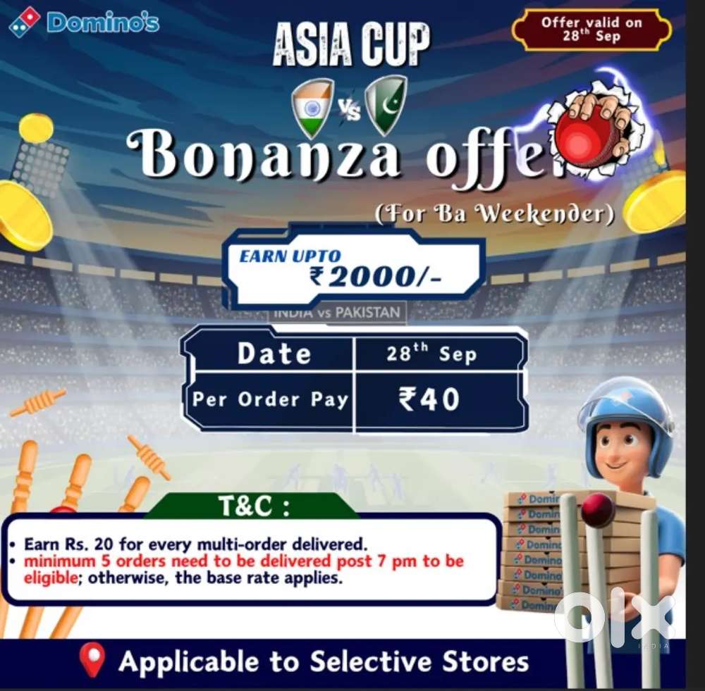 Dominos  Delivery boy