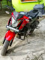 Sports Red Honda Hornet 160R