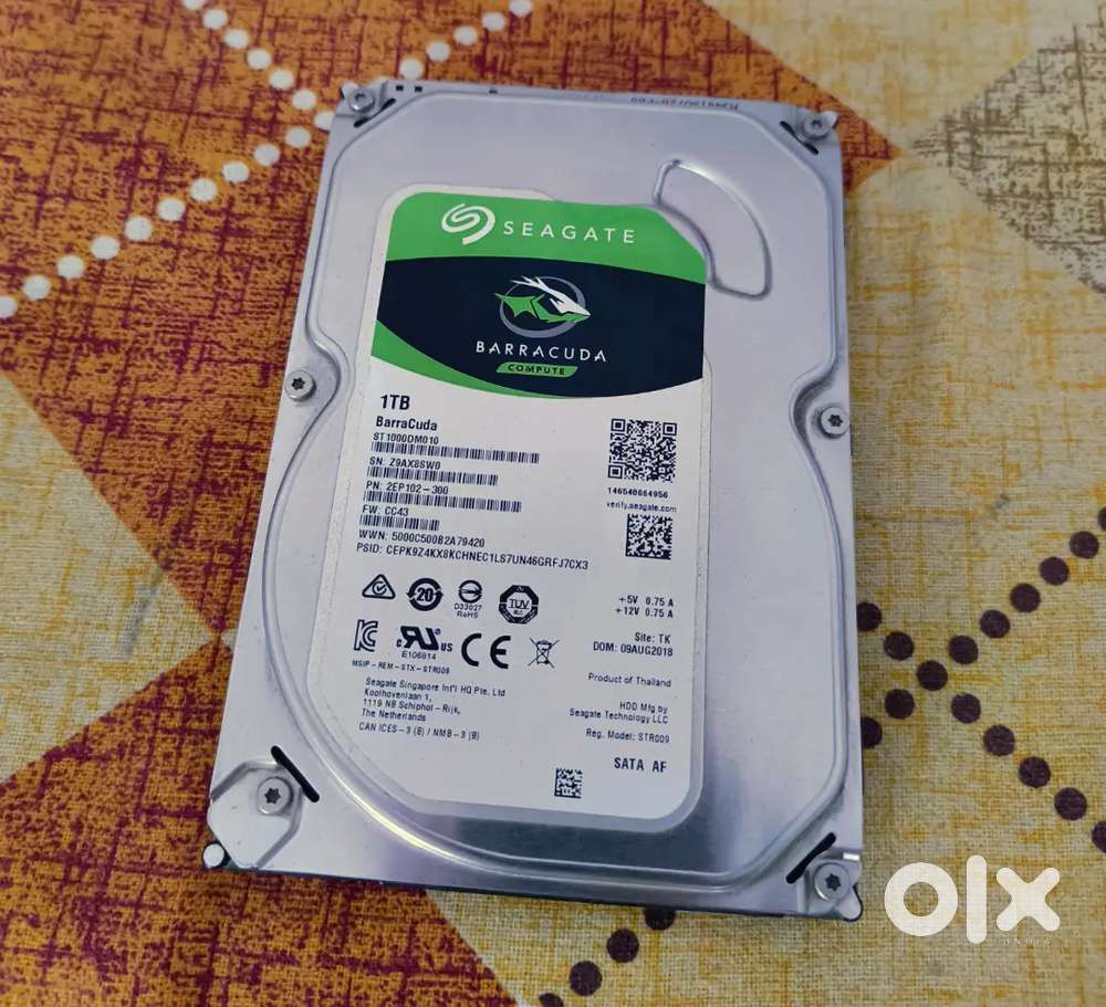 1TB Hard Disk Perfect Condition