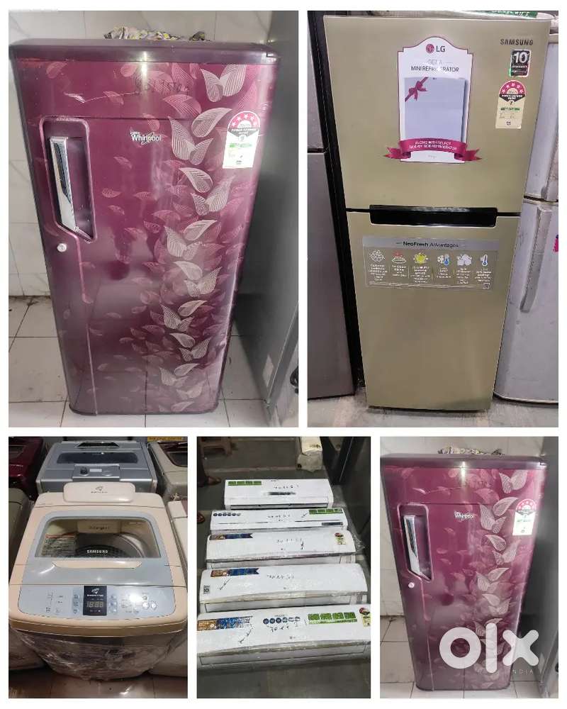 FREE SHIPPING/ 5 YEAR WARRANTY GIVEN / SELL FRIDGE, AC, W. M