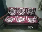 Wooden Sofa Set (3+1+1) – Premium Quality, Best Price