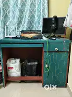 Compact Computer / Study Table – With Storage