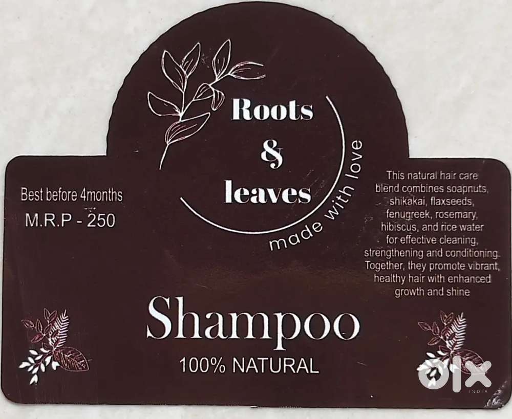 Natural shampoo