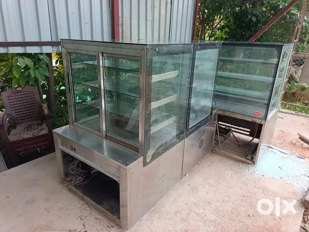 Glass freezers, for bakery