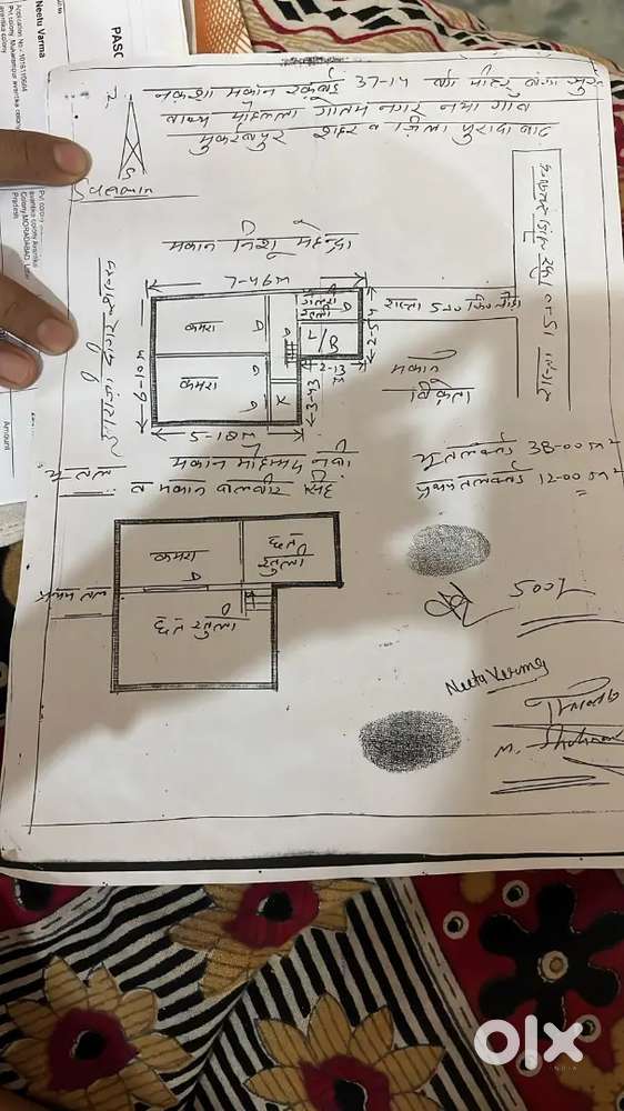 55 गज 1.5 मंजिल मकान, निकट अवंतिका कॉलोनी, कांठ रोड, मुरादाबाद