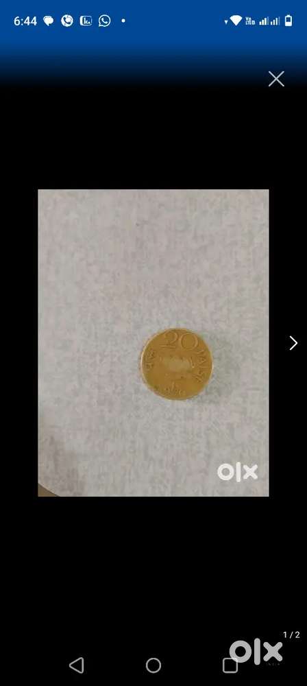 1970 ka 20 pese ka sikka