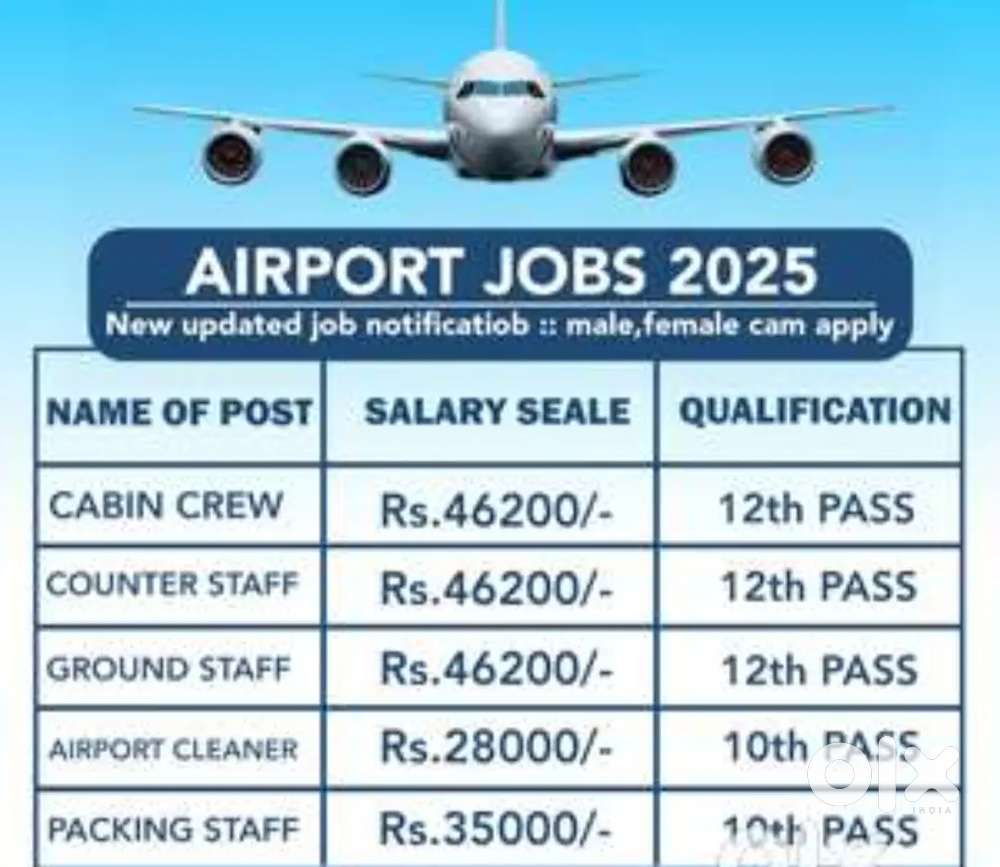 New vacancy airport
