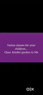 Tution classes for your children