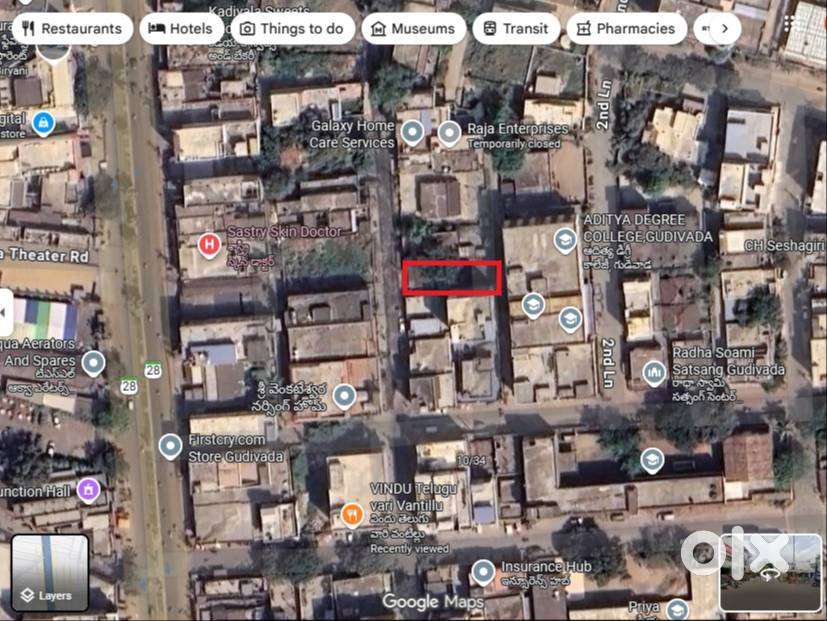 Land for Sale – 256 Sq.Yards in Gudivada (Prime Location)