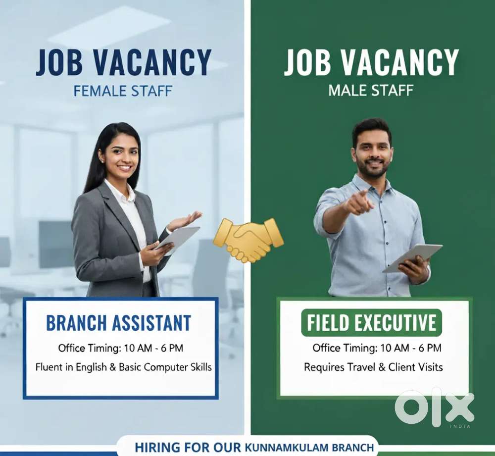 Branch Assistant and Field staff Vaccancy