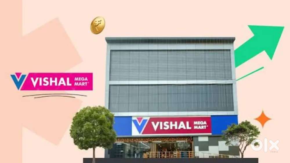 New job vacancy available in vishal mega Mart 45 candidate need
