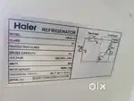 Haier Make, 52 litters , ( 80 watt )  Mini Fridge