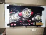 Automatic tripal gas stove induction