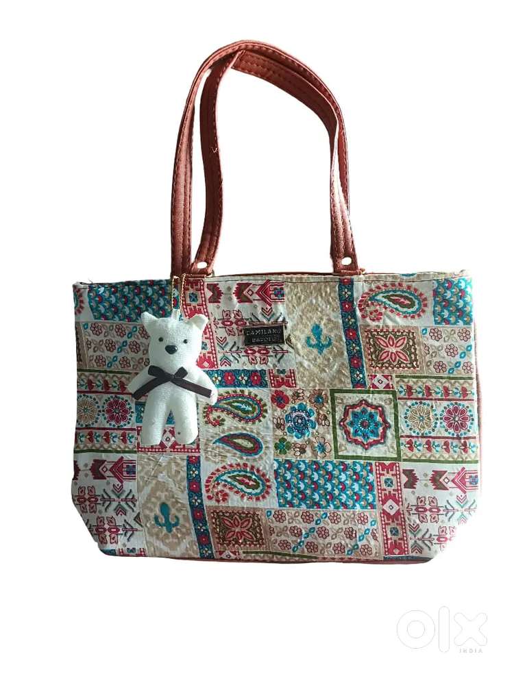 Jaipuriya bandhej print handbag new