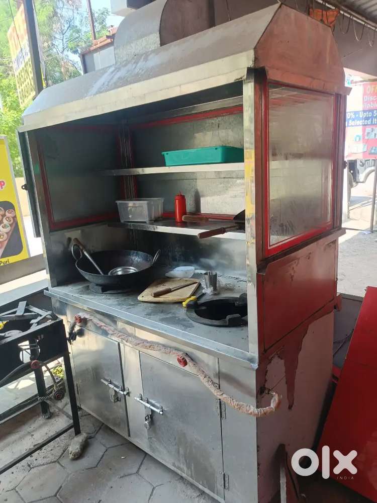 Chinese cart and dosa bandi + stove