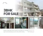 3 BHK semi-furnished flat