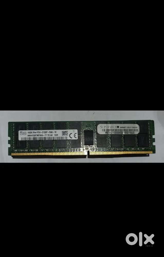 Sk Hynix DDR4 Ram 16Gb (4 piece) for workstation and server pc