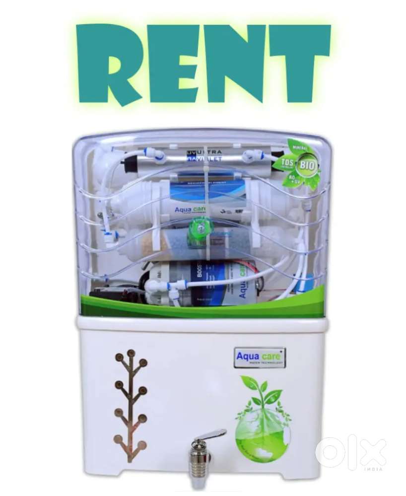 Ro water purifier available on rent