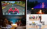Buy 200Inch 4K Android Projector watch TV Movies Cricket on Big Screen