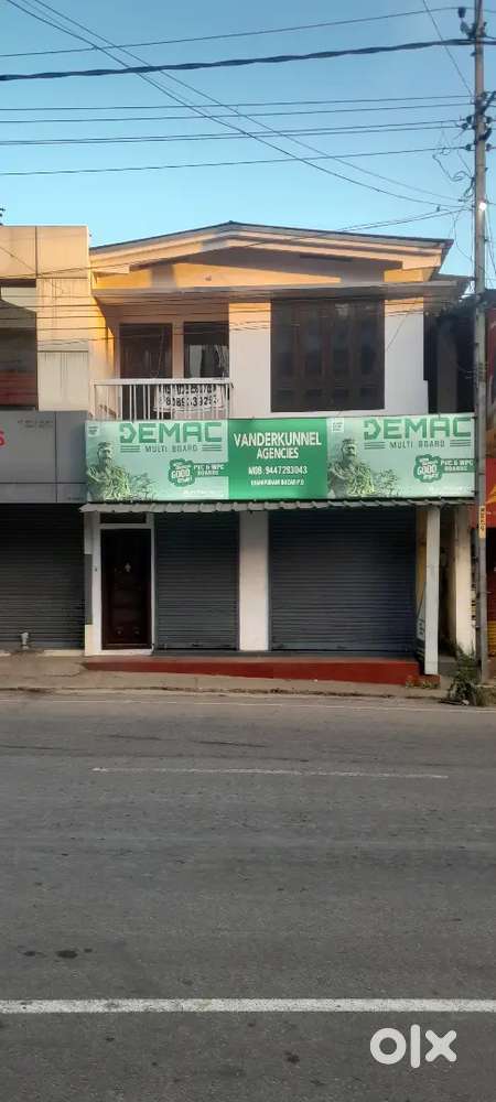 2 Commercial shops with a 3 BHK Apartment for sale