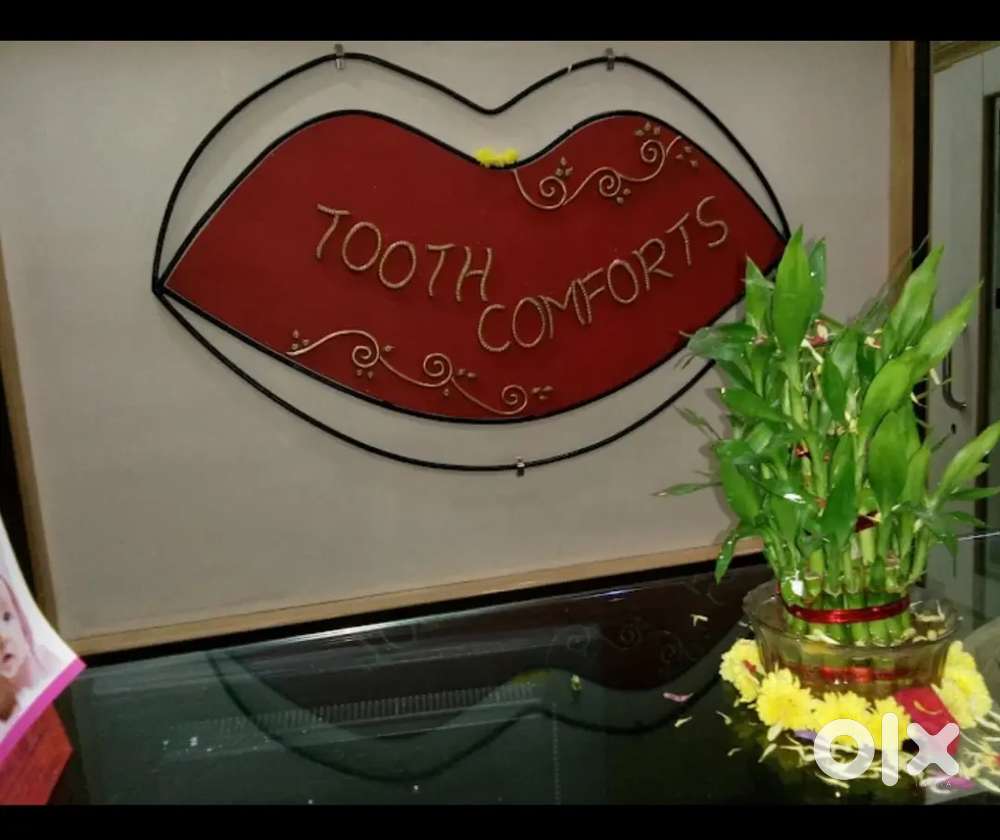 Shop or office dental clinic running from 20 years