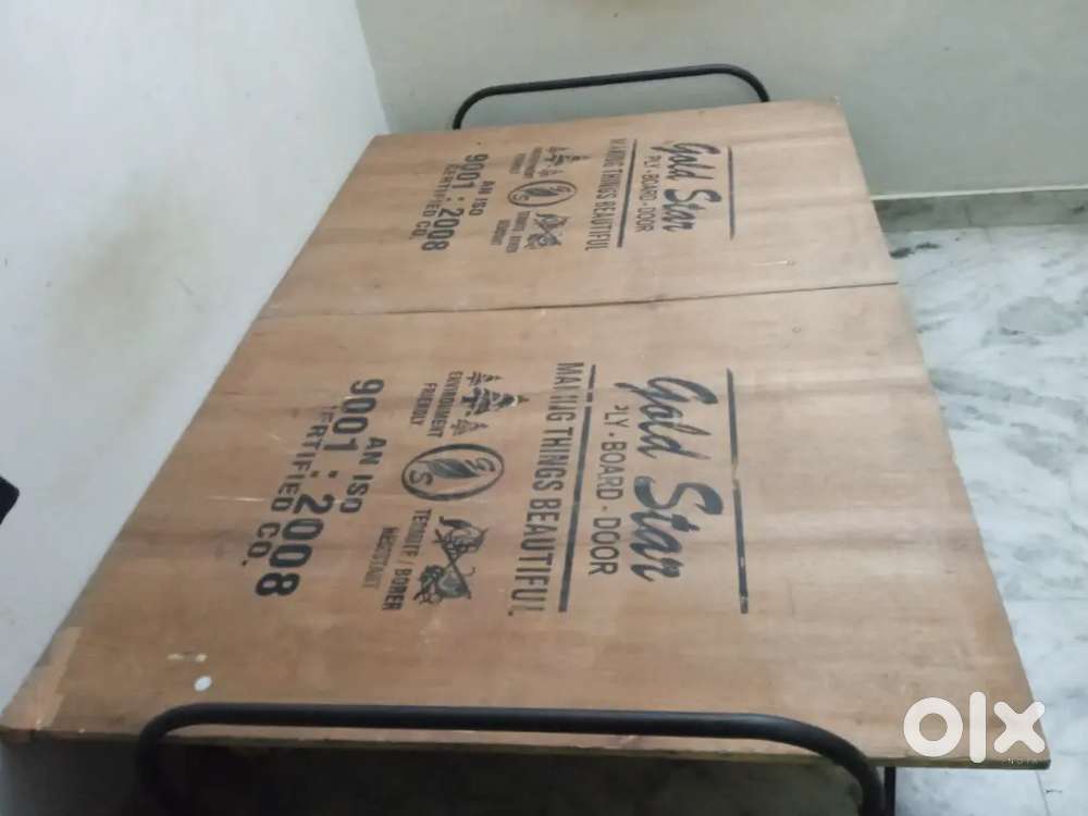 Double bed folding