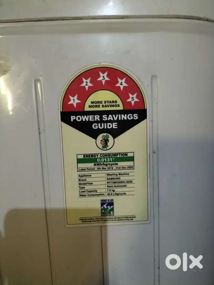 Sumsang semi washing machine