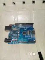 Arduino Uno R3 board. 