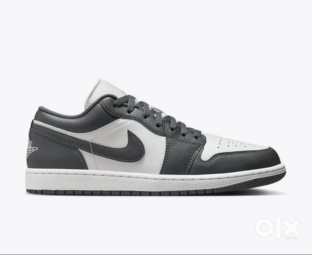 Used Nike Jordan AIR JORDAN 1 LOW IRON GREY/SUMMIT WHITE