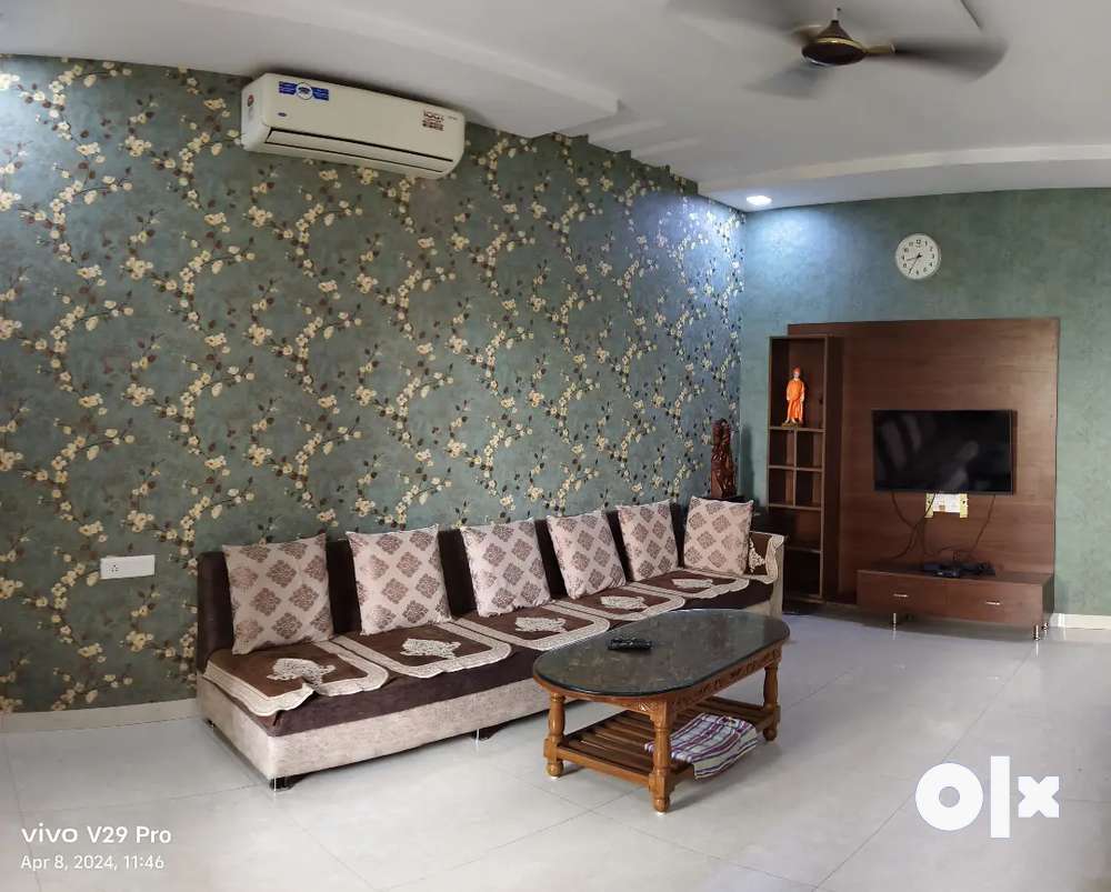 2 BHK furniture house for rent prime location Shankar Nagar only famil