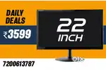 MONITOR 22 INCH - NEW | WARRANTY 1 YEAR ZEBSTER | LED | HDMI