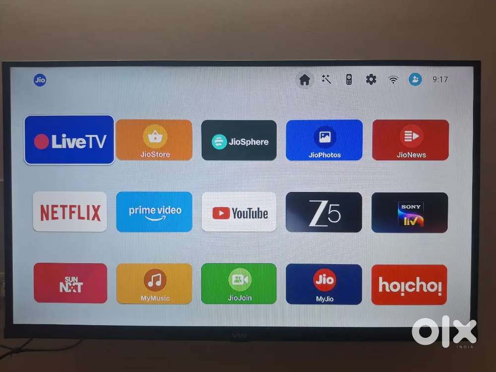 32 inches Frameless HD Ready Android Smart LED TV