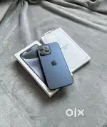 Iphone 15 pro max blue titanium 1tb available with bill box Refrbished