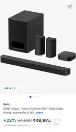 Sony Bravia home theater system
