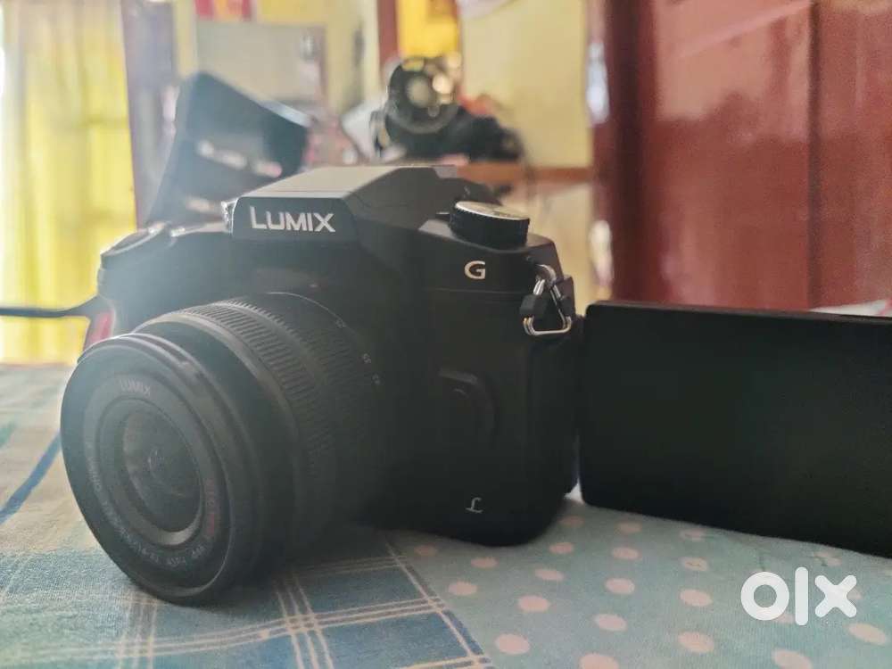 Panasonic 4K touch and flip screen camera