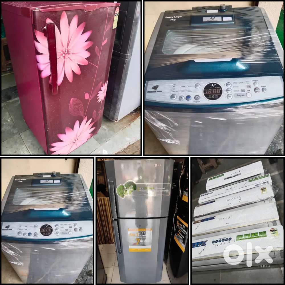 5 YEAR WARRANTY _FRIDGE WASHING MACHINE AC_ FREE DELIVERY_ LESS USED