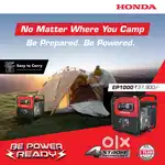 Honda generators with silent and self start option