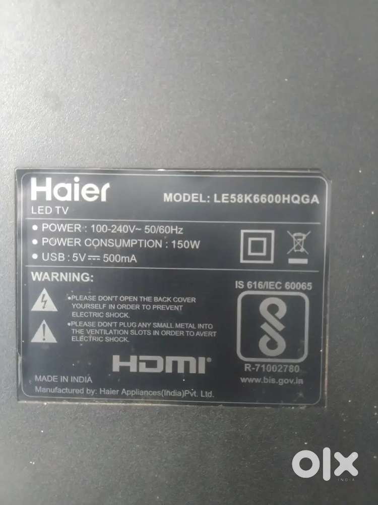 Mi.    / Haier 43/58