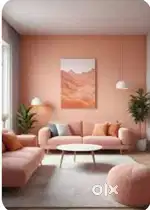 3 BHK semi furnished flat rent kalsanka udupi 26 K per month