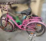 Pink bicycle