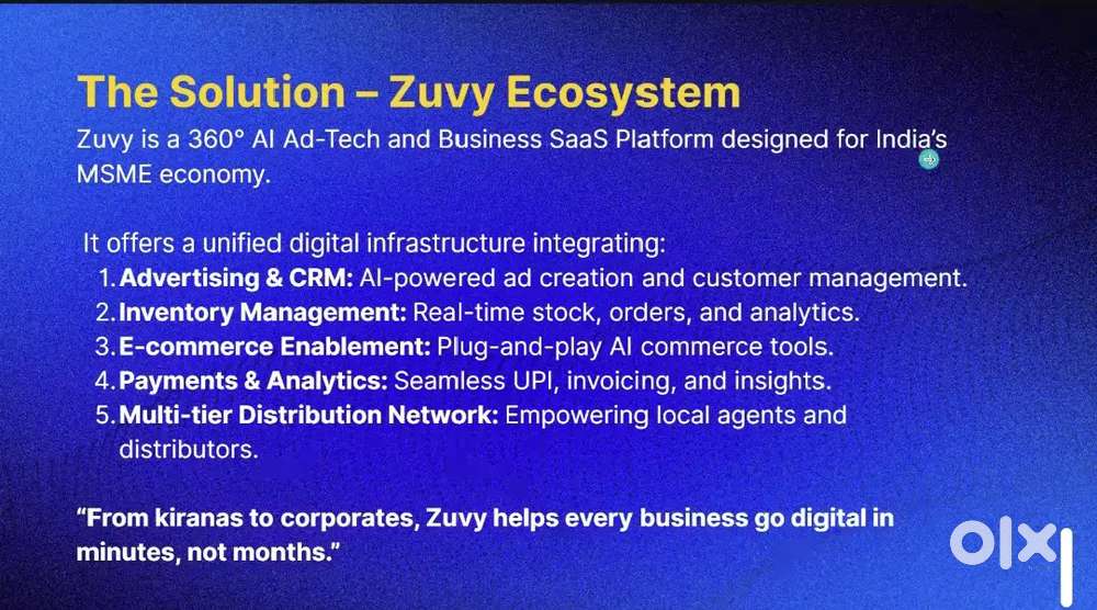 Zuvy Private Limited Company