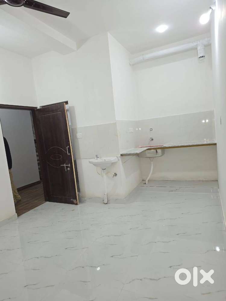 Single room with attached bathroom