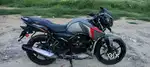 TVs Apache RTR 160 cc double disc ABS service record