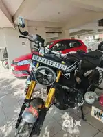 Triumph speed 400 in perfect stock condition with no scratches at all