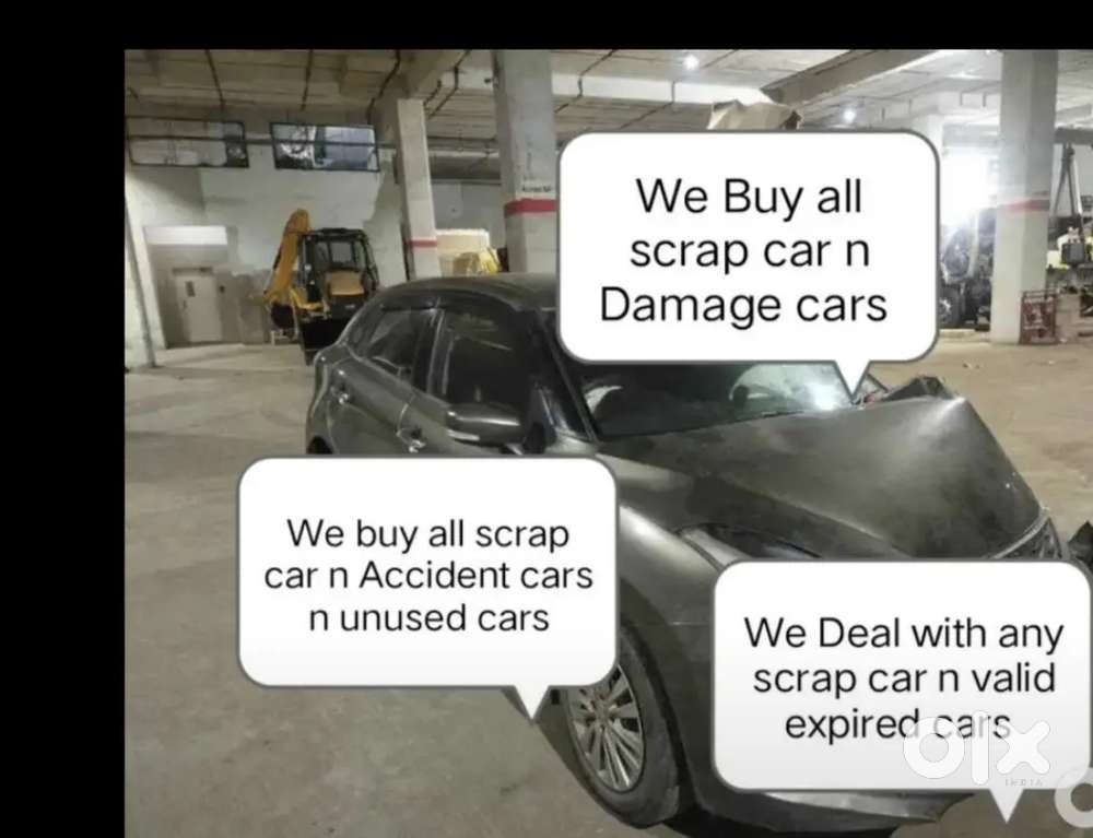 WE BUY ALL SCRAP CAR N VALID EXPIRED CARS N WASTE CARS