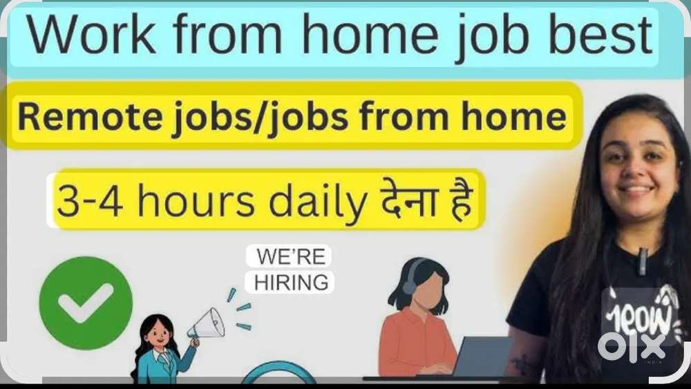 REQ for fresher job on home base